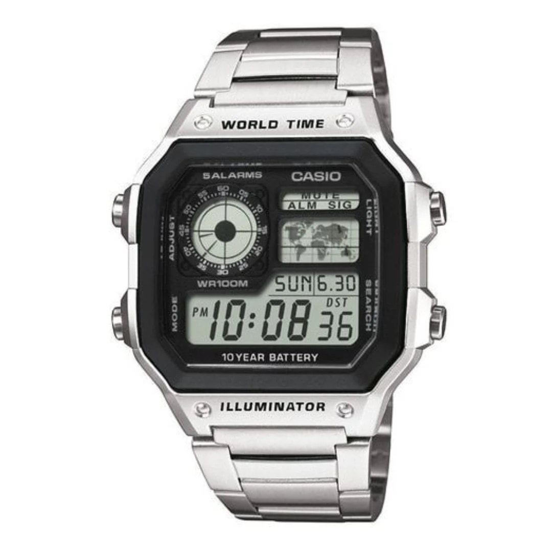 Casio AE-1200WHD-1AVEF rannekello