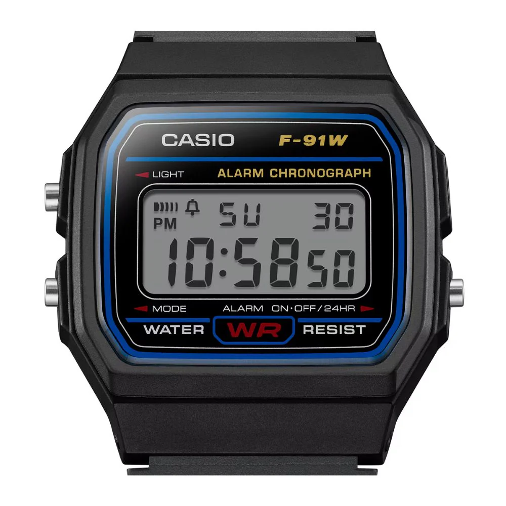 Casio Collection F-91W-1YEG - Image 4