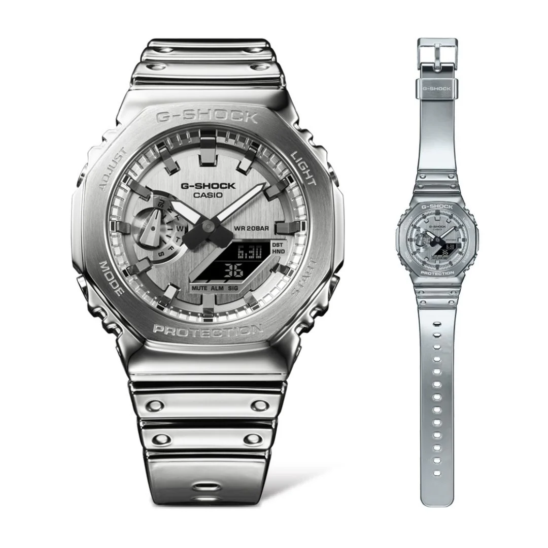 Casio Fine Metallic GM-2100YM-8AER rannekello - Image 2