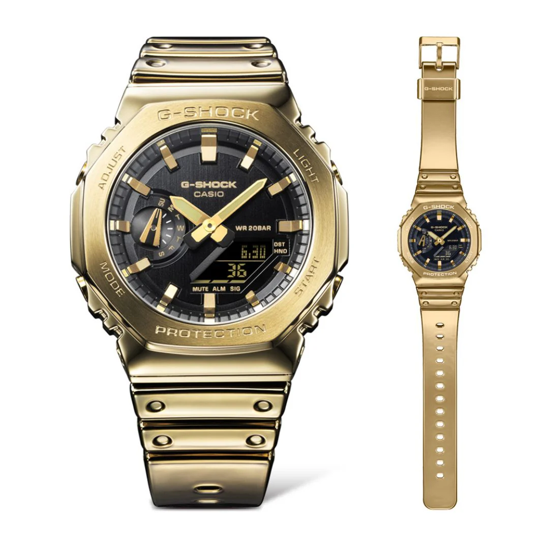 Casio Fine Metallic GM-2100YMG-9AER rannekello - Image 2