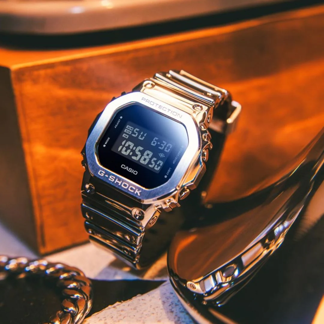 Casio Fine Metallic GM-5600YM-8ER rannekello - Image 7