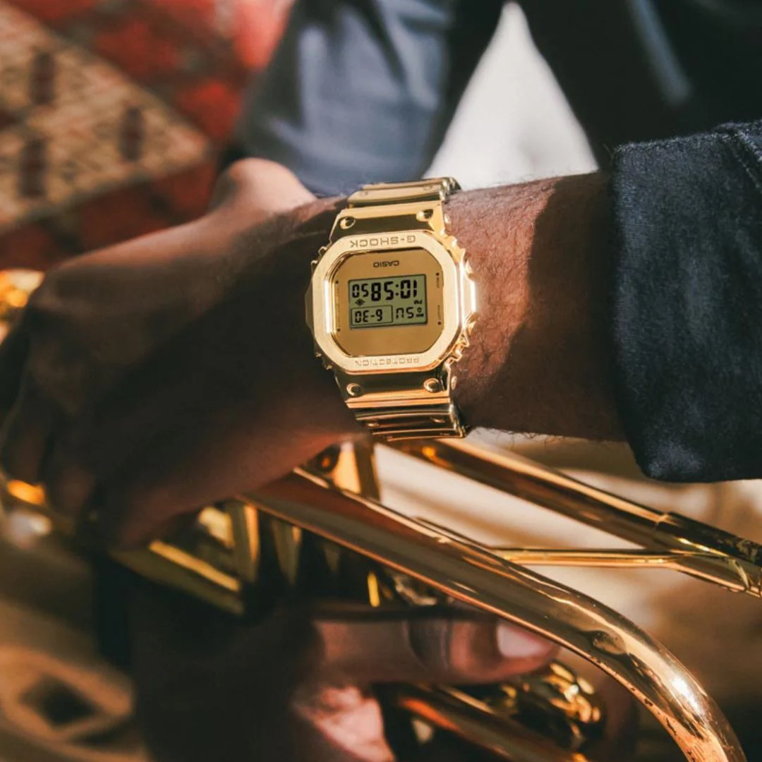 Casio Fine Metallic GM-5600YMG-9ER rannekello - Image 8