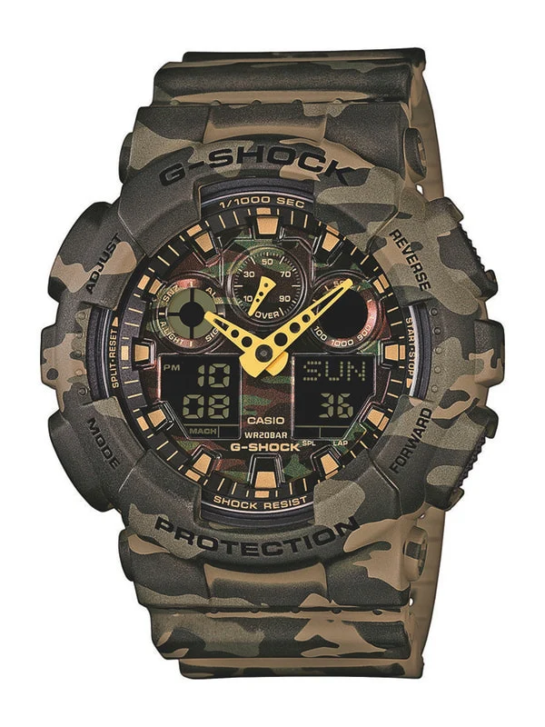 Casio G-Shock Camouflage GA-100CM-5AER