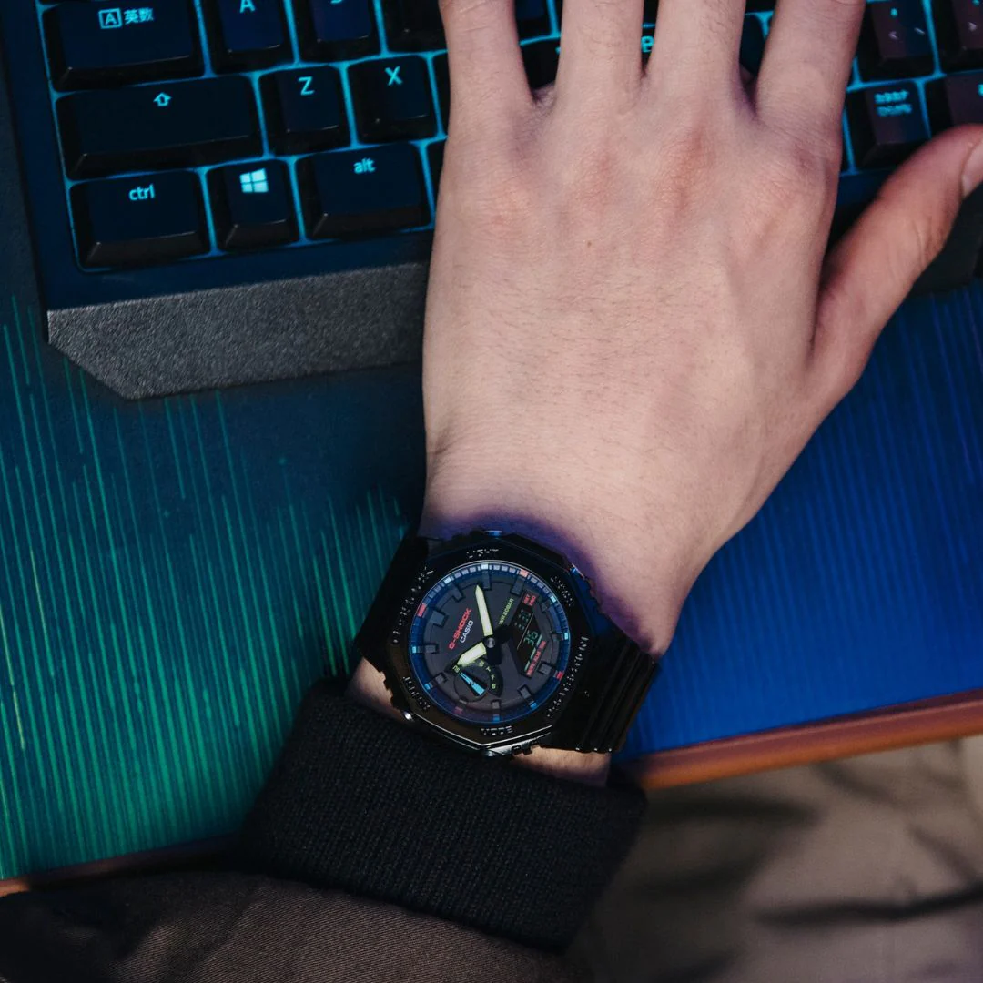 Casio G-Shock GA-2100RGB-1AER rannekello - Image 3