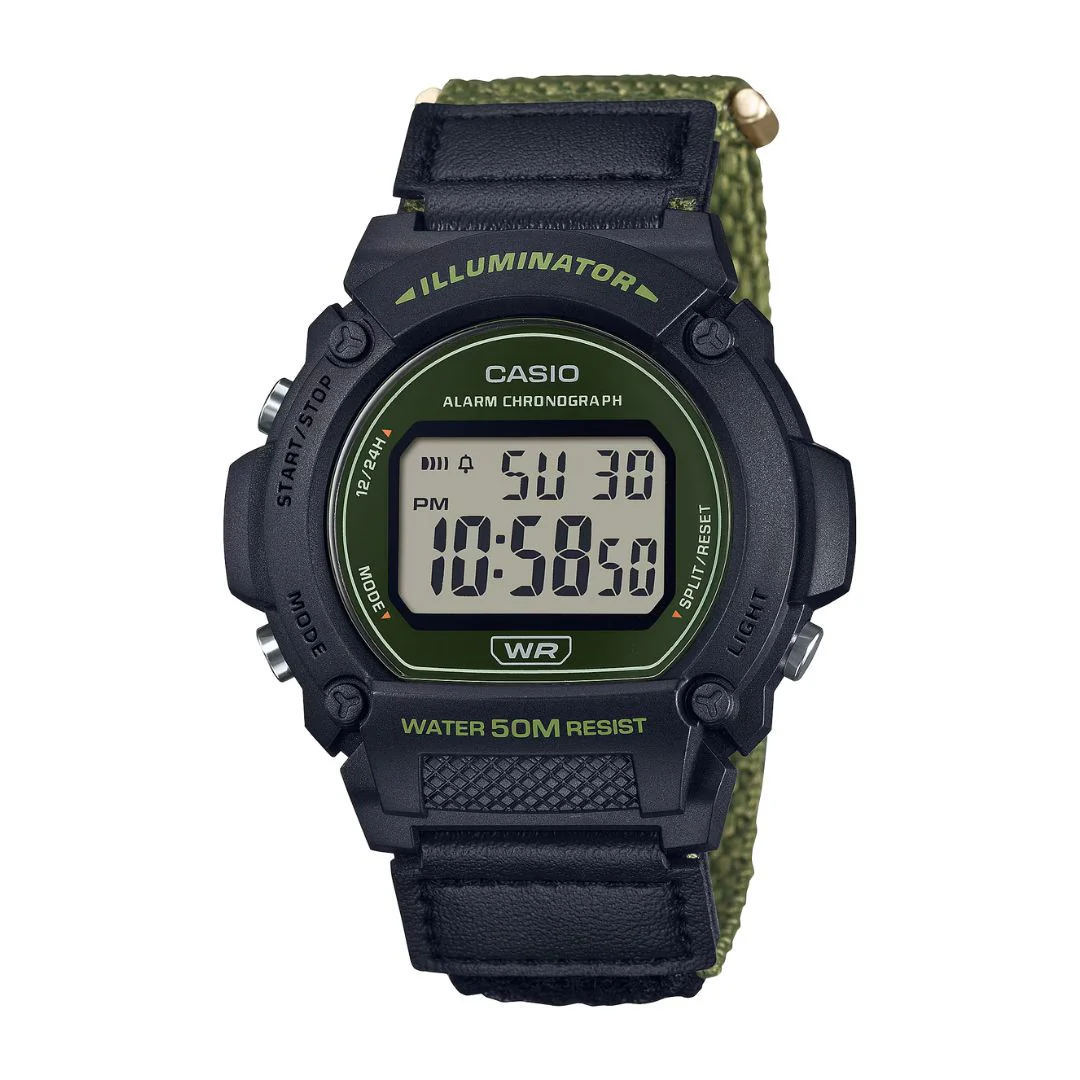 Casio W-219HB-3AVEF rannekello
