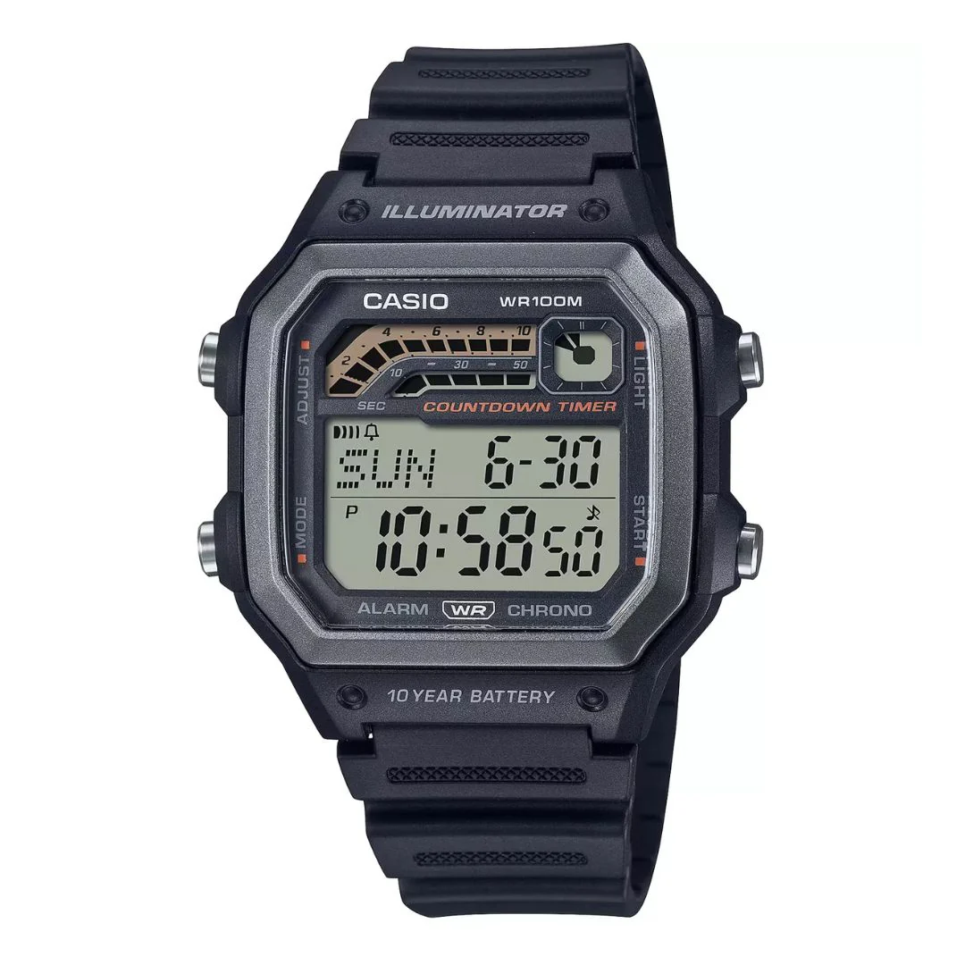 Casio WS-1600H-1AVEF rannekello