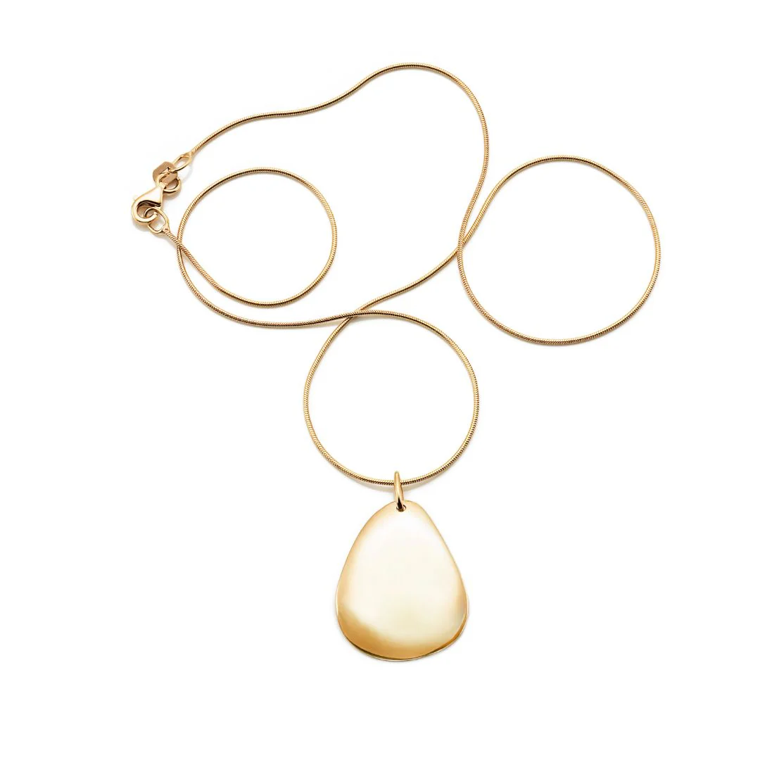 Efva Attling Little rose petal riipus, keltakultaa - Image 3