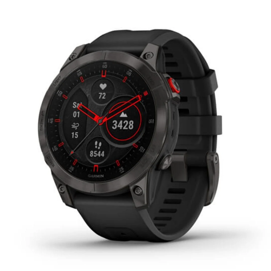 Garmin Epix Gen 2 Sapphire musta titaani, Amoled GPS-älykello 010-02582-11