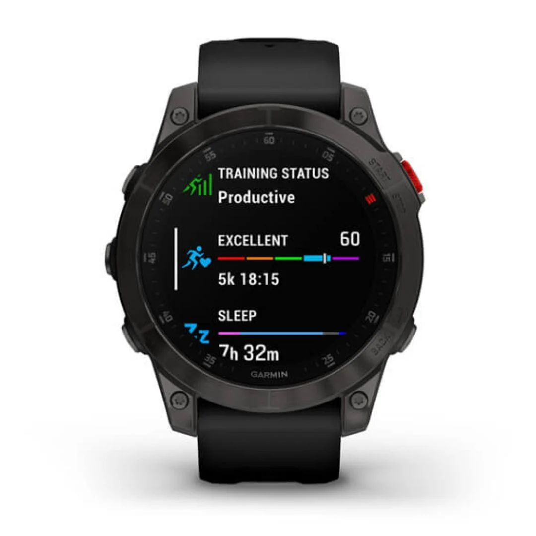 Garmin Epix Gen 2 Sapphire musta titaani, Amoled GPS-älykello 010-02582-11 - Image 2