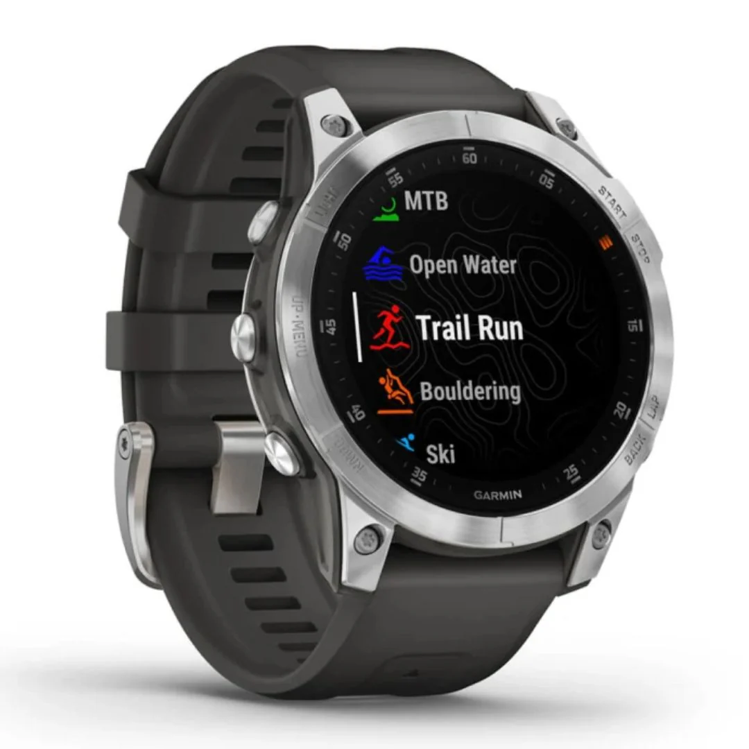 Garmin Epix Gen 2 tummanharmaa ja teräs, Amoled GPS-älykello 010-02582-01 - Image 5