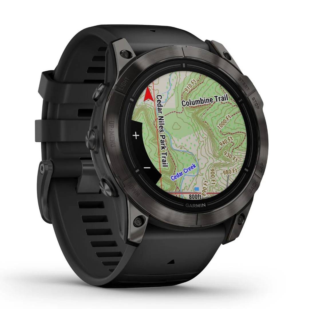 Garmin Epix Pro Gen 2 Sapphire, 51 mm, hiilenharmaa DLC-titaani ja musta ranneke, AMOLED GPS-älykello 010-02804-01 - Image 3