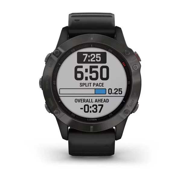 Garmin Fenix 6 Sapphire 47 mm hiilenharmaa, monilajiälykello 010-02158-11 - Image 4