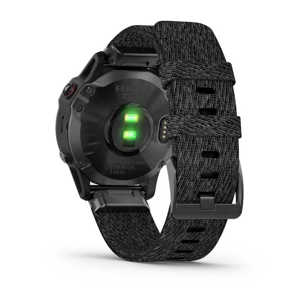 Garmin Fenix 6 Sapphire 47 mm meleerattu musta, monilajiälykello 010-02158-17 - Image 7