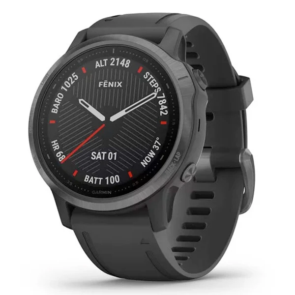 Garmin Fenix 6S Sapphire 42 mm hiilenharmaa, monilajiälykello 010-02159-25