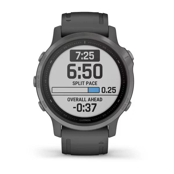 Garmin Fenix 6S Sapphire 42 mm hiilenharmaa, monilajiälykello 010-02159-25 - Image 5