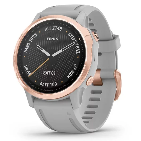 Garmin Fenix 6S Sapphire 42 mm ruusukulta, monilajiälykello 010-02159-21