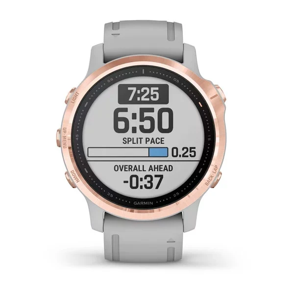 Garmin Fenix 6S Sapphire 42 mm ruusukulta, monilajiälykello 010-02159-21 - Image 2