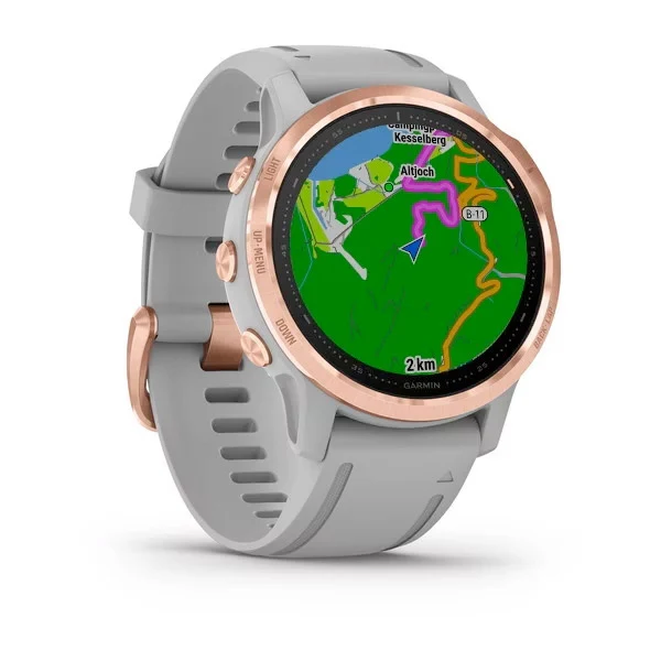 Garmin Fenix 6S Sapphire 42 mm ruusukulta, monilajiälykello 010-02159-21 - Image 7