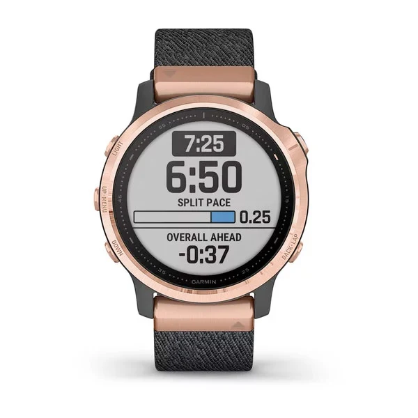Garmin Fenix 6S Sapphire 42 mm ruusukulta, monilajiälykello 010-02159-37 - Image 2