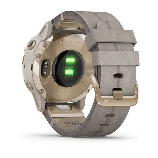 Garmin Fenix 6S Sapphire 42 mm vaalea kulta, monilajiälykello 010-02159-40 - Image 2