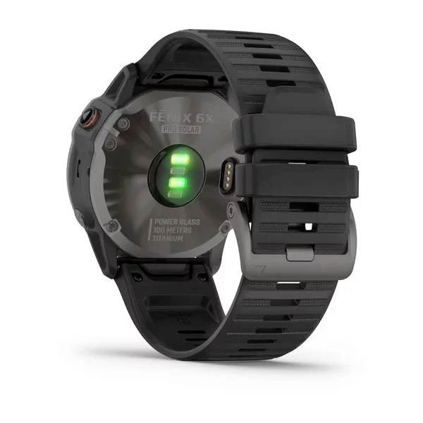 Garmin Fenix 6X Pro Solar 51 mm titaaninen hiilenharmaa, monilajiälykello 010-02157-21 - Image 7
