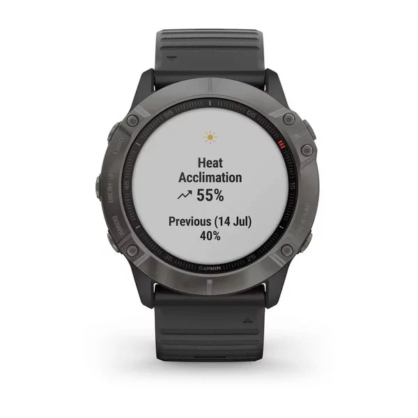 Garmin Fenix 6X Sapphire 51 mm hiilenharmaa, monilajiälykello 010-02157-11 - Image 10