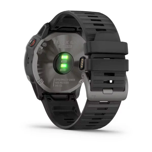Garmin Fenix 6X Sapphire 51 mm hiilenharmaa, monilajiälykello 010-02157-11 - Image 9