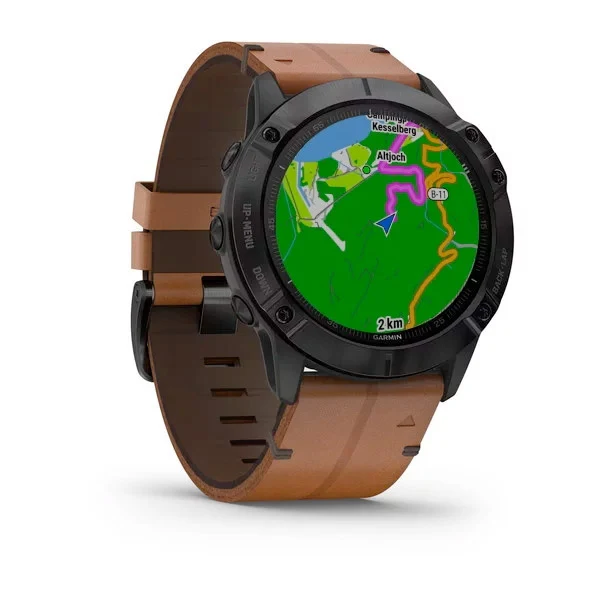 Garmin Fenix 6X Sapphire 51 mm musta, monilajiälykello 010-02157-14 - Image 4