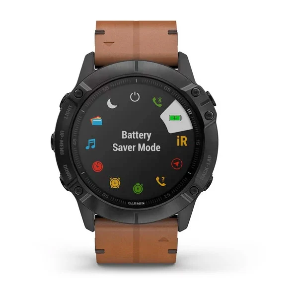 Garmin Fenix 6X Sapphire 51 mm musta, monilajiälykello 010-02157-14 - Image 5