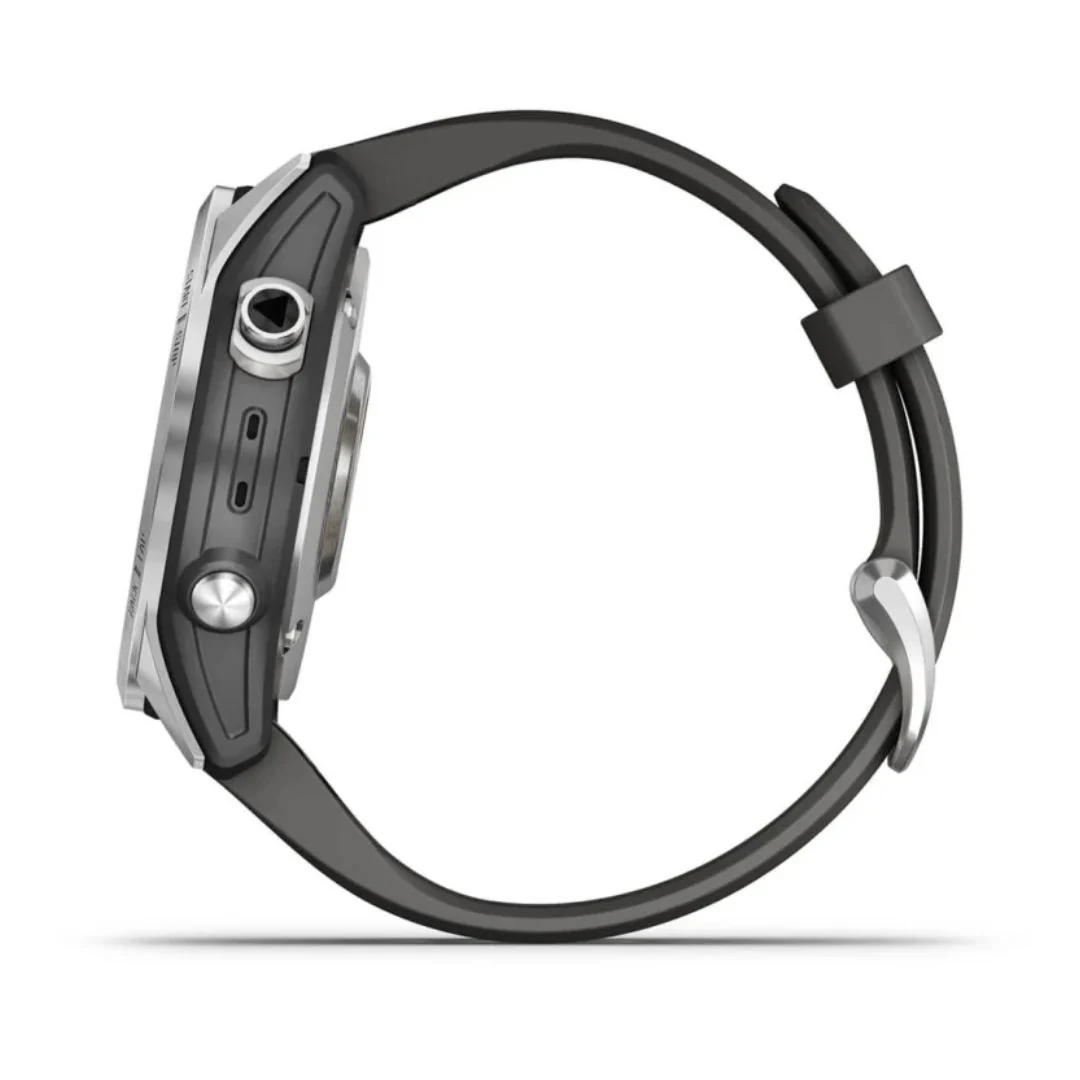 Garmin Fenix 7S, hopea ja grafiitinharmaa ranneke, multisport-GPS-älykello 010-02539-01 - Image 5