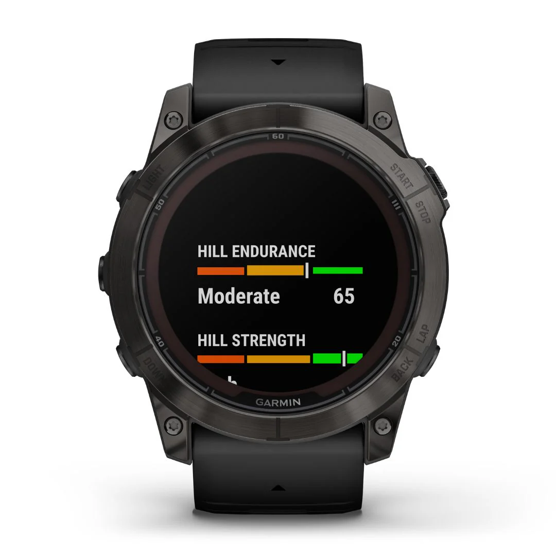 Garmin Fenix 7X Pro Sapphire Solar, hiilenharmaa DLC titaani ja musta ranneke, multisport-GPS-älykello 010-02778-11 - Image 2