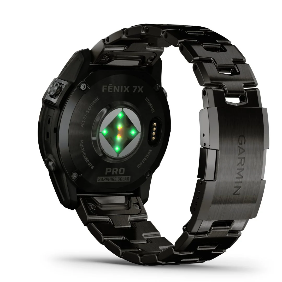 Garmin Fenix 7X Pro Sapphire Solar, hiilenharmaa DLC titaani, multisport-GPS-älykello 010-02778-30 - Image 5