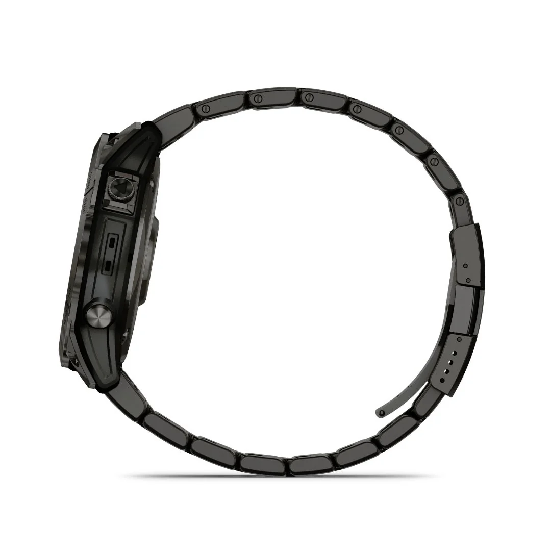 Garmin Fenix 7X Sapphire Solar, DLC-titaani ja titaaniranneke sekä silikoniranneke 010-02541-27 - Image 4