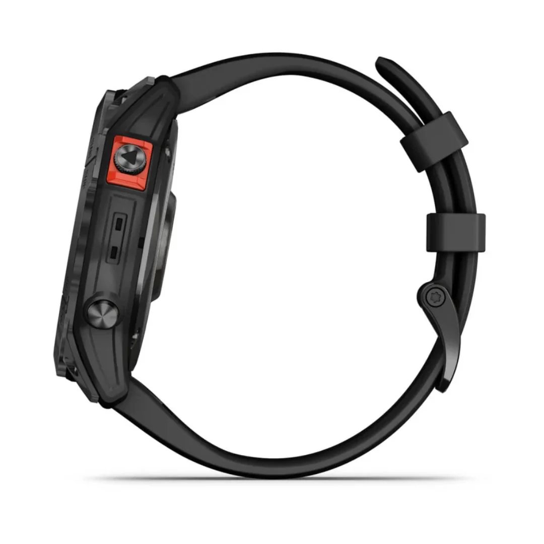 Garmin Fenix 7X Solar, tummanharmaa ja musta ranneke, multisport-GPS-älykello 010-02541-01 - Image 4