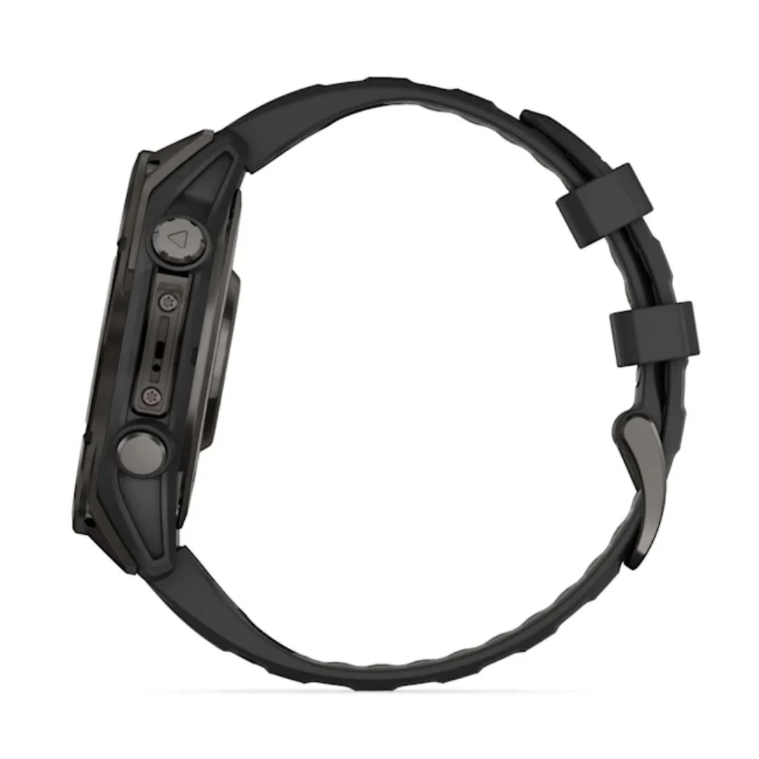 Garmin Fenix 8, 47mm Amoled Sapphire, hiilenharmaa titaani ja musta, älykello 010-02904-21 - Image 5