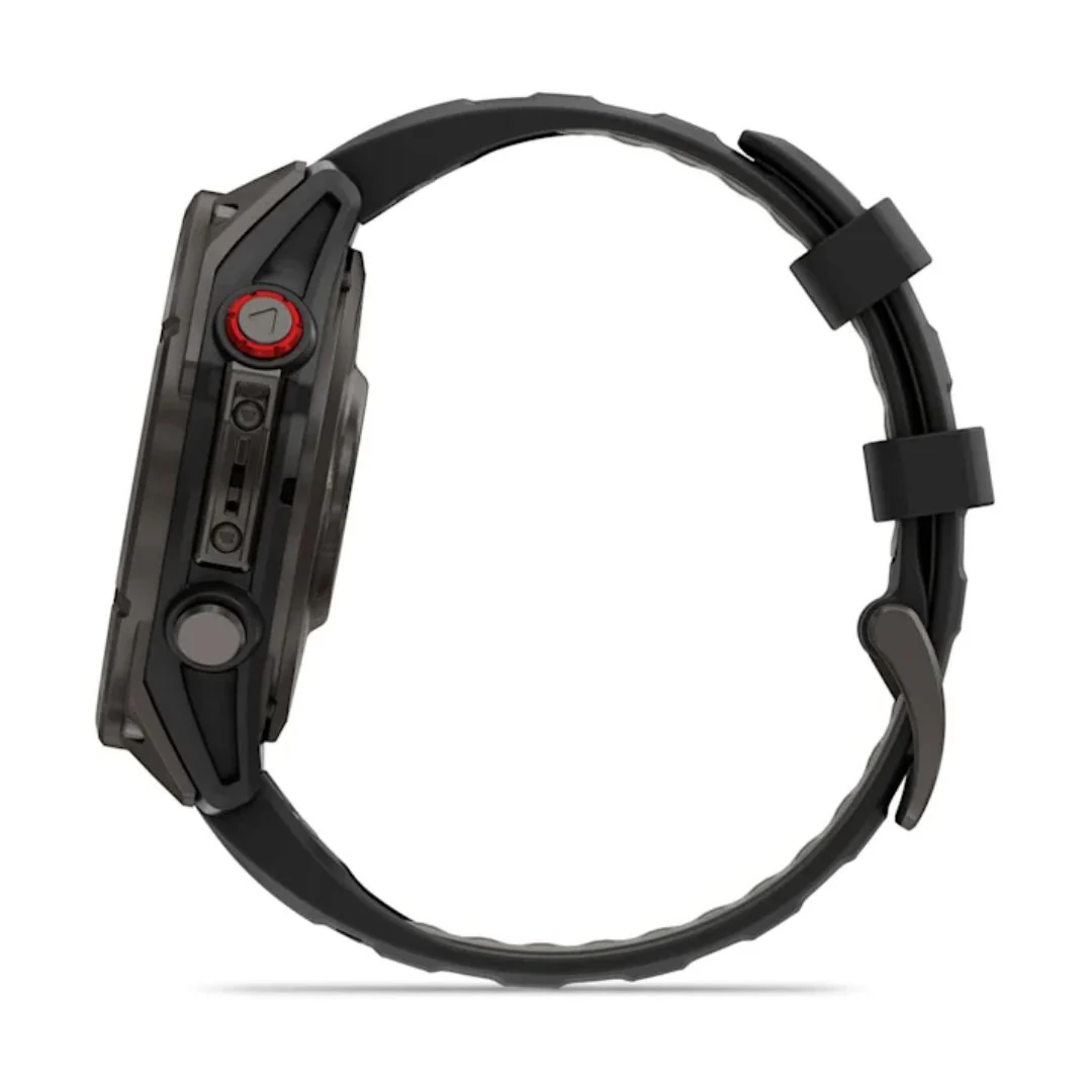 Garmin Fenix 8 Pro Amoled 47mm LTE Sapphire, hiilenharmaa titaani ja musta ranneke, älykello 010-03198-01 - Image 5