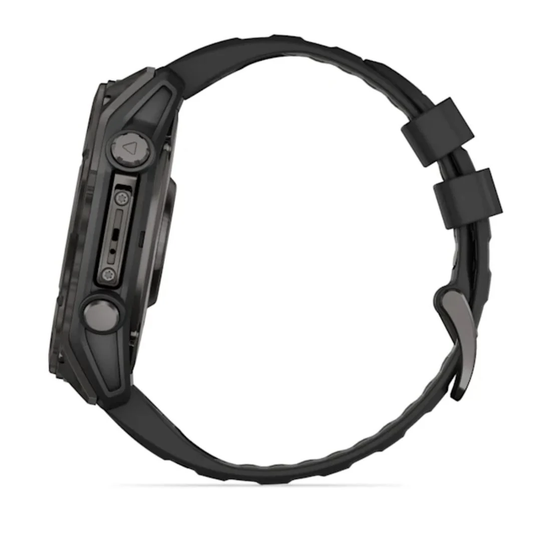 Garmin Fenix 8, 51 mm Amoled Sapphire, hiilenharmaa titaani ja musta, älykello 010-02905-21 - Image 5