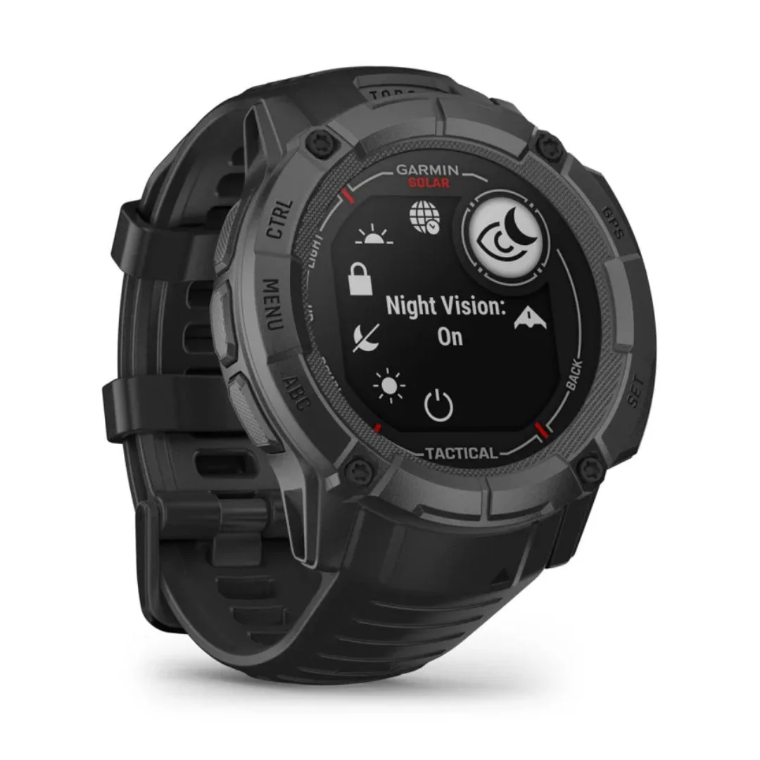 Garmin Instinct 2X Solar, Tactical Edition, musta, GPS-älykello 010-02805-03 - Image 3