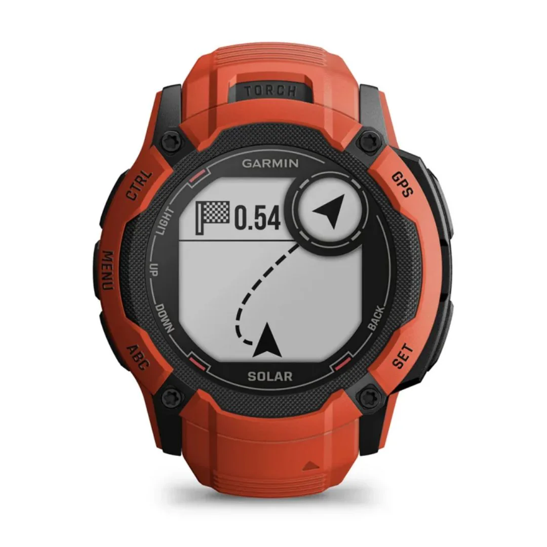 Garmin Instinct 2X Solar, tulenpunainen, GPS-älykello 010-02805-01 - Image 2