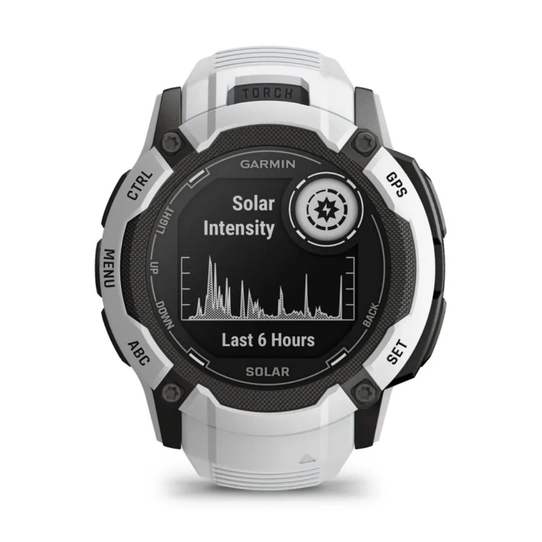 Garmin Instinct 2X Solar, vaaleanharmaa, GPS-älykello 010-02805-04 - Image 2