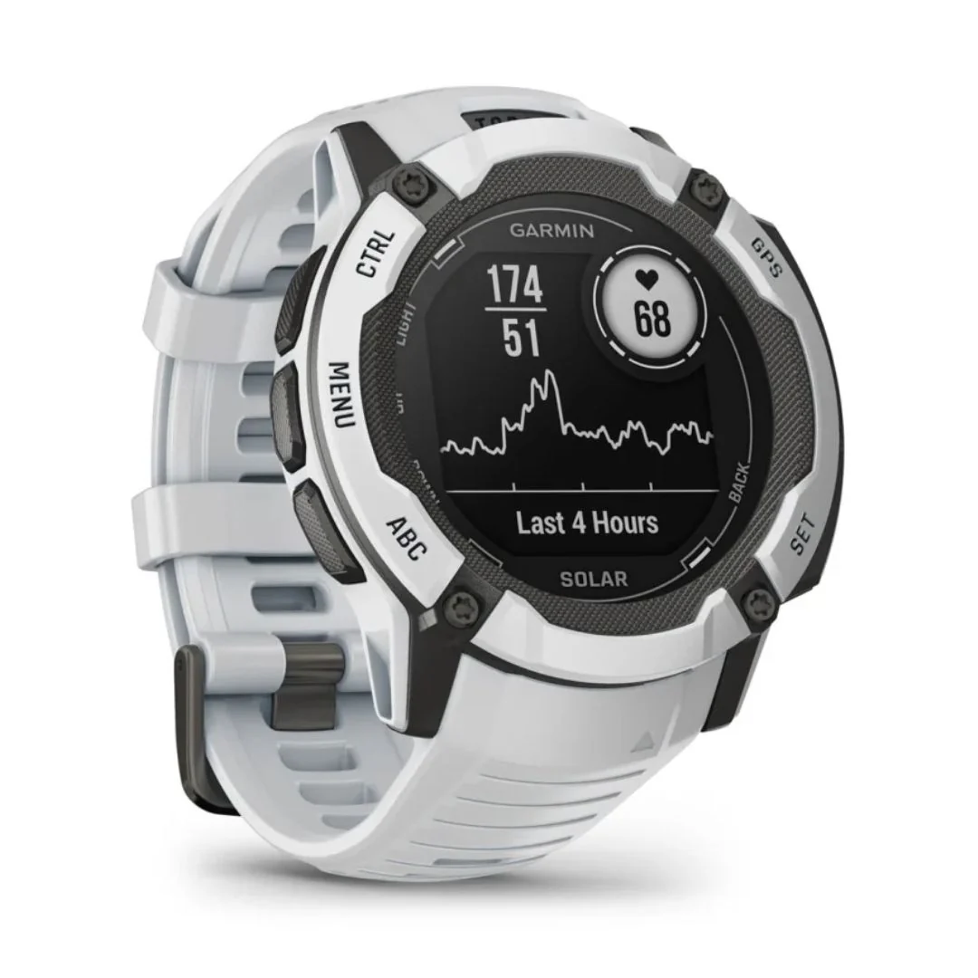 Garmin Instinct 2X Solar, vaaleanharmaa, GPS-älykello 010-02805-04 - Image 3