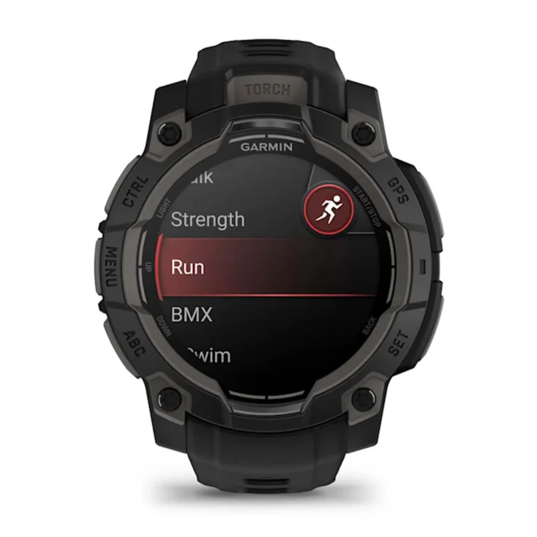 Garmin Instinct 3 AMOLED, 45mm, musta, GPS-älykello 010-02936-00 - Image 2