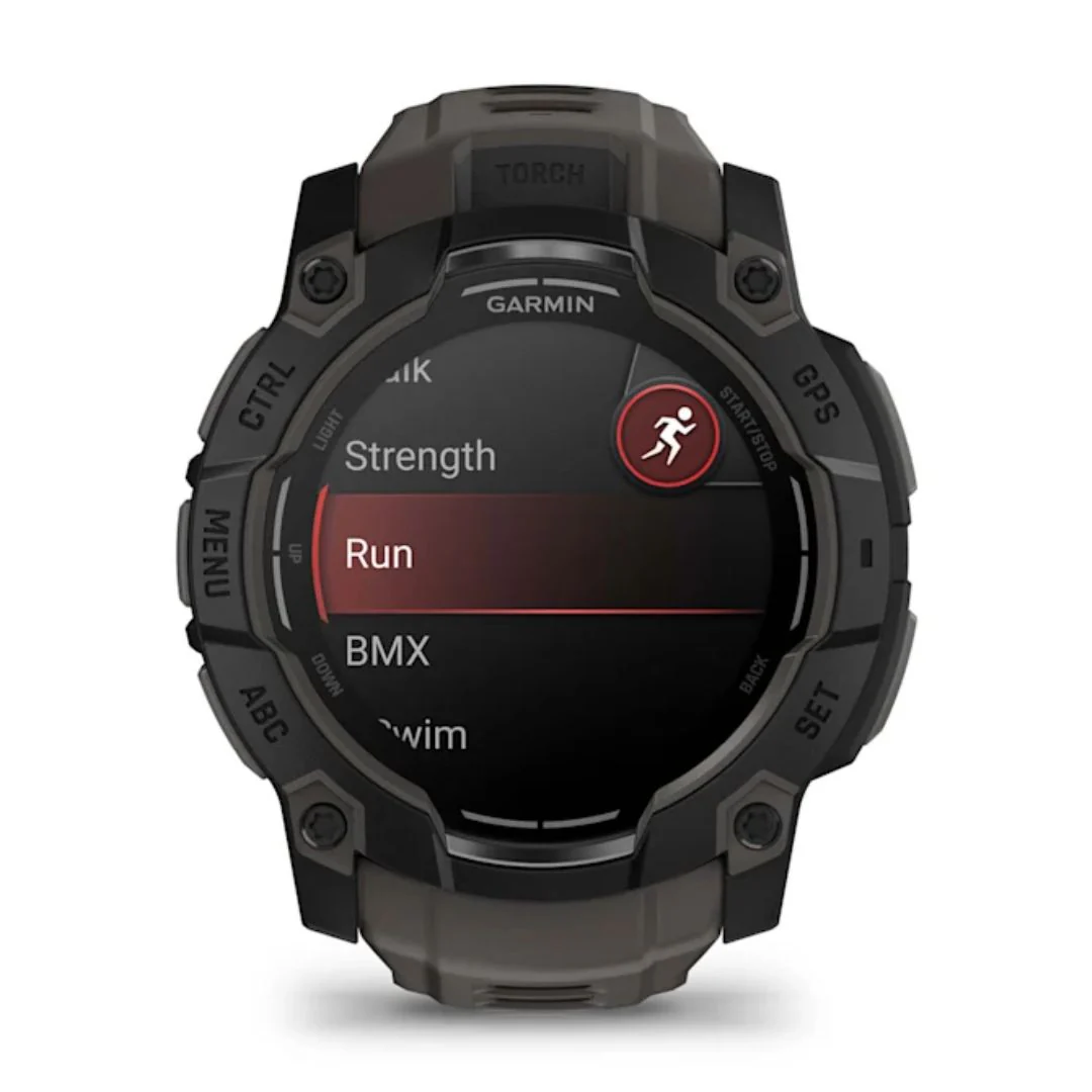 Garmin Instinct 3 AMOLED, 50mm, musta ja grafiitinharmaa, GPS-älykello 010-03020-00 - Image 2