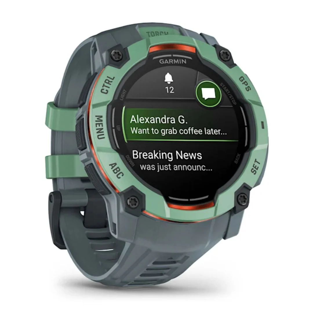 Garmin Instinct 3 AMOLED, 50mm, vedenvihreä ja siniharmaa, GPS-älykello 010-03020-01 - Image 3