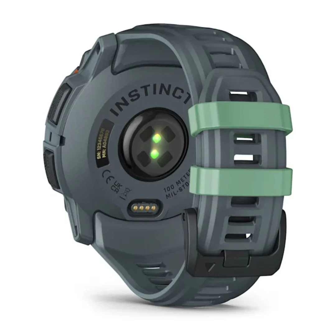 Garmin Instinct 3 AMOLED, 50mm, vedenvihreä ja siniharmaa, GPS-älykello 010-03020-01 - Image 4