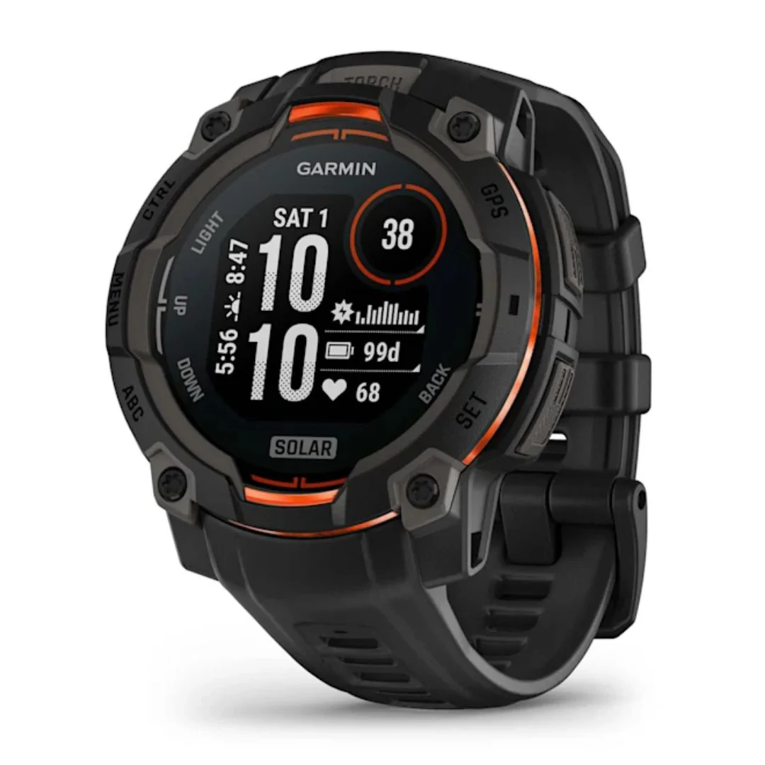 Garmin Instinct 3 Solar, 45mm, musta, GPS-älykello 010-02934-00