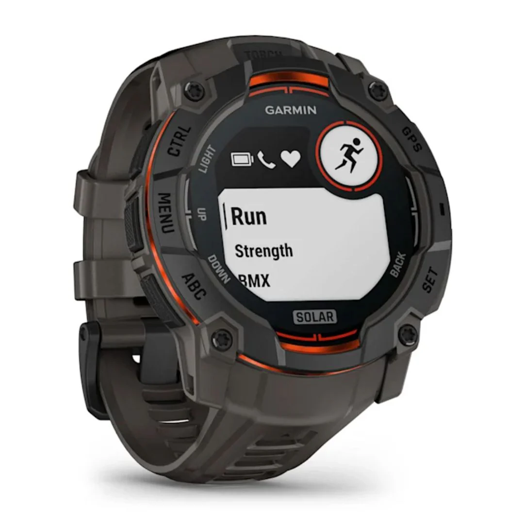 Garmin Instinct 3 Solar, 50mm, musta ja grafiitinharmaa, GPS-älykello 010-02935-00 - Image 3