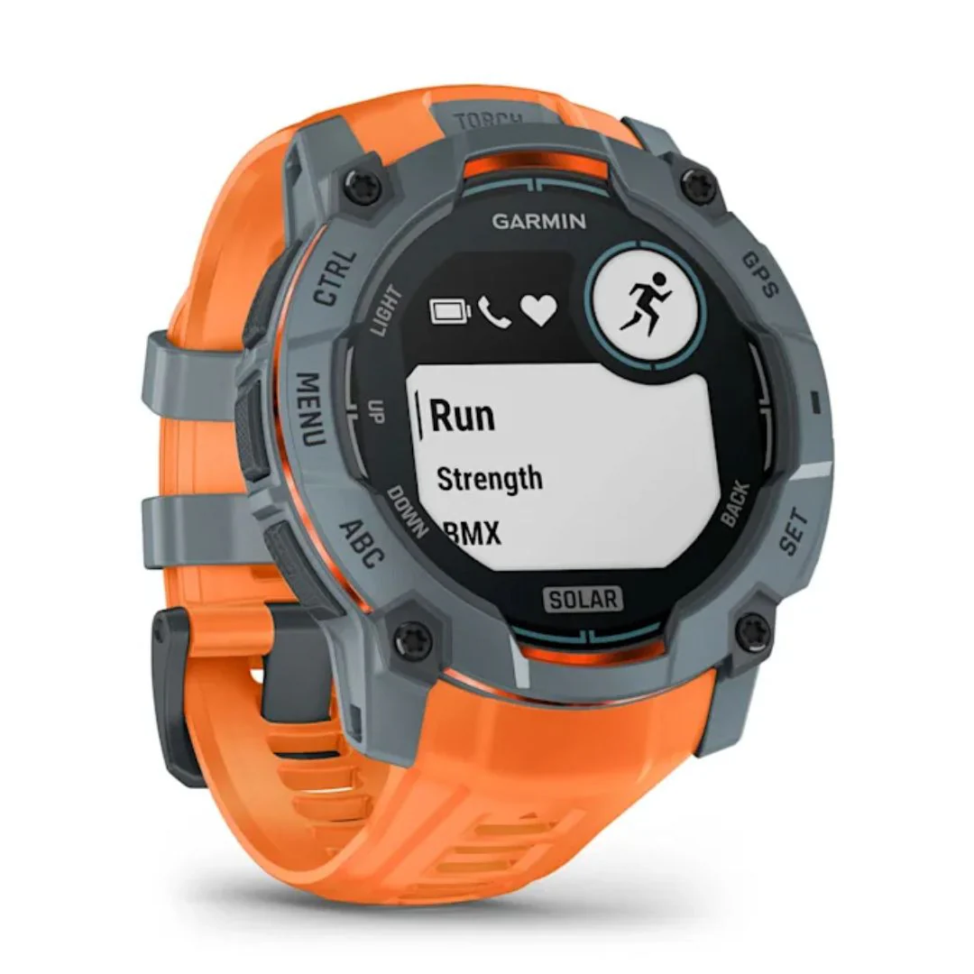 Garmin Instinct 3 Solar, 50mm, siniharmaa ja oranssi, GPS-älykello 010-02935-01 - Image 3