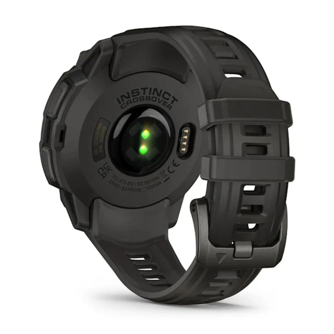 Garmin Instinct Crossover AMOLED, musta, GPS-hybridiälykello 010-03398-00 - Image 6