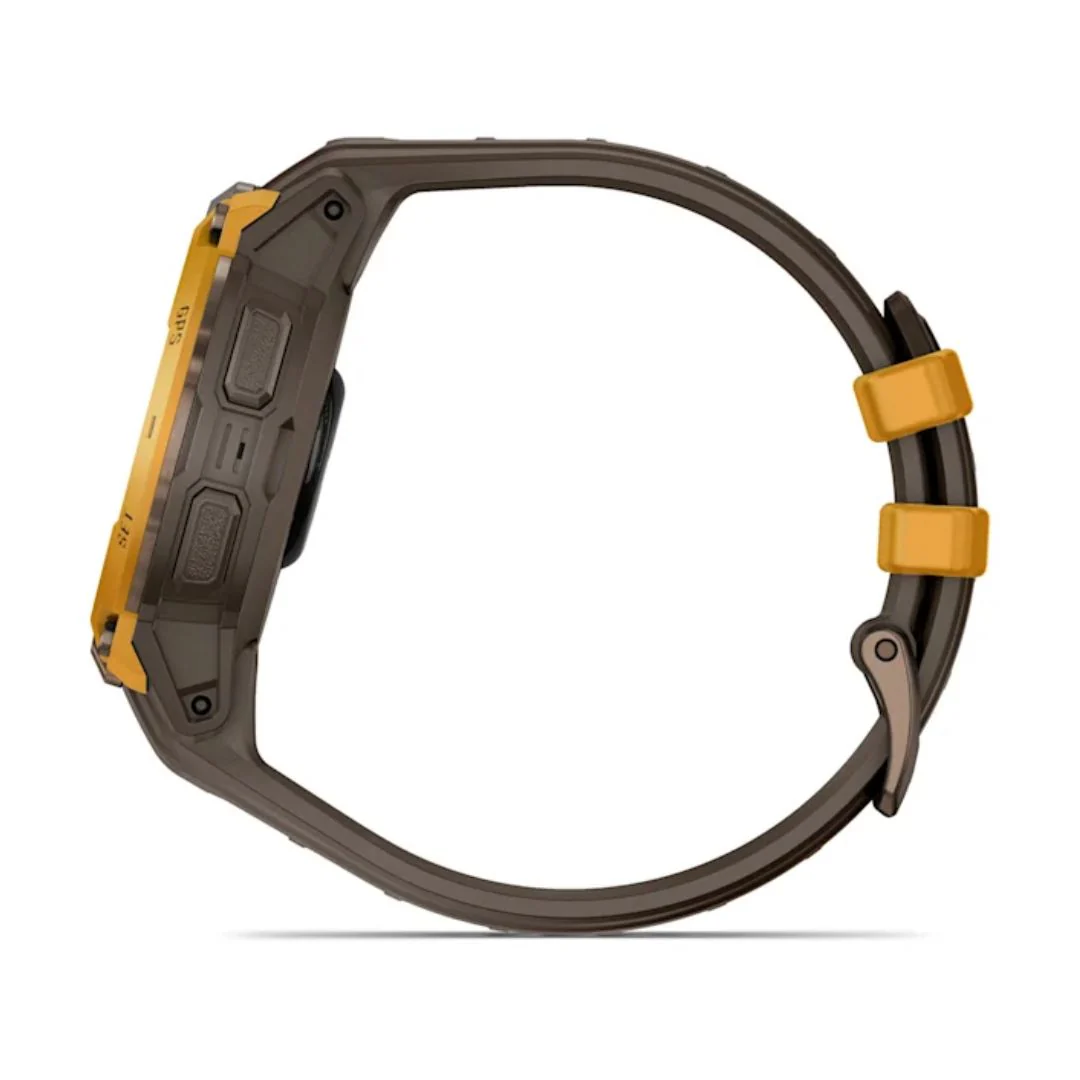 Garmin Instinct Crossover AMOLED, pronssi ja auringonkeltainen, GPS-hybridiälykello 010-03398-01 - Image 5